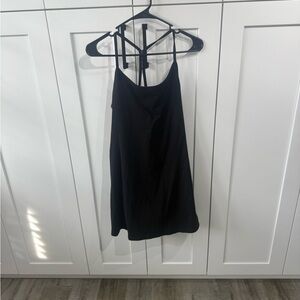 Black Strappy Dress with shorts attached Victoria secret sport PINK